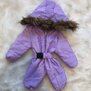 Purple Baby Coat